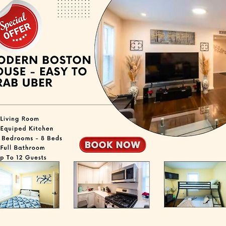 30-1 4Br Boston - Comfortable Apt Near Mbta Exteriör bild